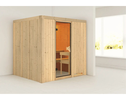 Sauna modulaire Karibu Maria sans poêle ni couronne