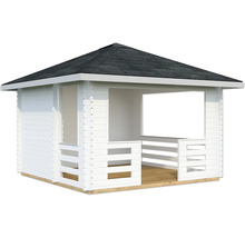 Pavillon Palmako Julie 10.5 m² 350 x 350 cm blanc