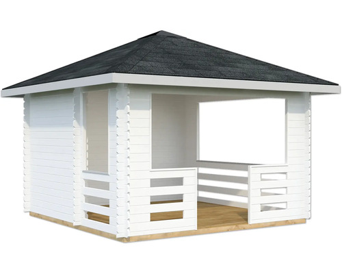 Pavillon Palmako Julie 10.5 m² 350 x 350 cm blanc