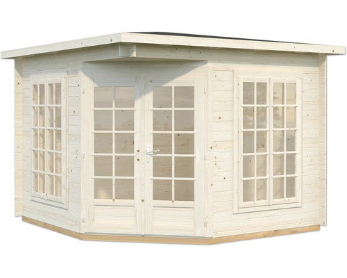Pavillon Palmako Melanie Low 7 m² 300 x 300 cm naturel