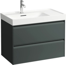 Waschtischunterschrank mit zwei Schubladen und Aufsatzwaschbecken