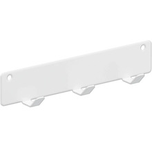 Porte-manteau à trois crochets pour montage mural