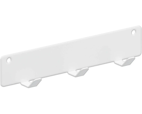 Porte-manteau à trois crochets pour montage mural