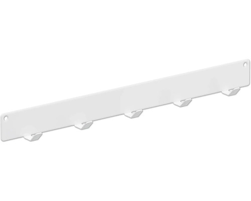 Porte-manteau à cinq crochets pour montage mural