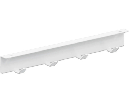 Porte-manteau à quatre crochets pour montage mural