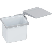 Poubelle avec couvercle pivotant