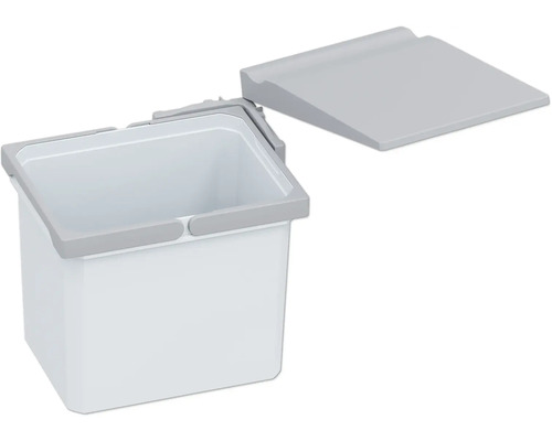 Poubelle avec couvercle pivotant