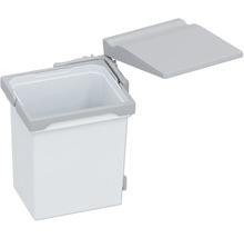 Poubelle avec couvercle basculant pour cuisines