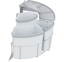 Système de tri des déchets avec plusieurs conteneurs pour montage en cuisine