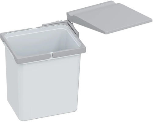 Poubelle avec couvercle ouvert pour déchets de cuisine