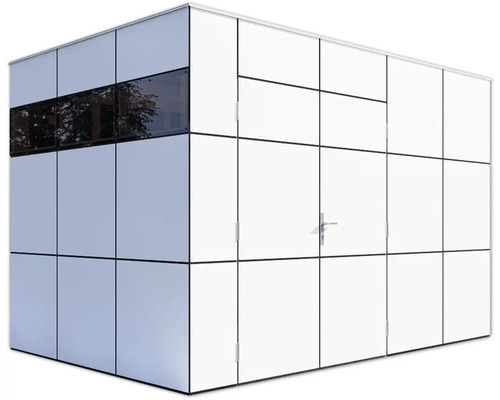 Abri de jardin moderne avec fenêtre et porte