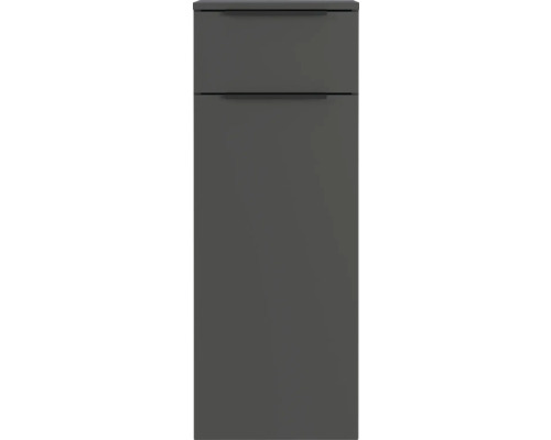 Germania Midischrank GW-CRANDON BxHxT 36 x 93 x 34 cm Frontfarbe graphit Grauer Küchenschrank