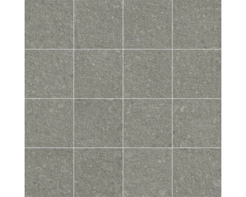 Anordnung von quadratischen Bodenfliesen mit Steinmuster