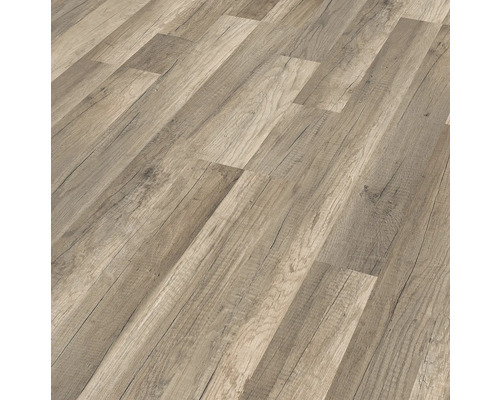Verlegtes Laminat mit Holzoptik