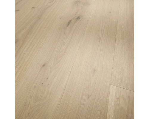 Échantillon parquet Parador Basic 11-5 chêne plancher de maison de campagne brossé 2200 x 185 x 11,5 mm