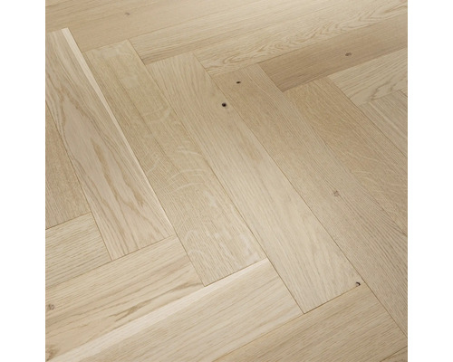 Échantillon parquet Parador Trendtime 3 chêne Pure chevrons 570 x 95 x 10,5 mm