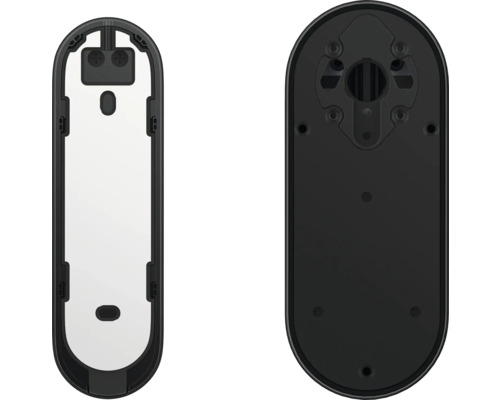 Deux faces arrière de boîtier pour sonnette de porte