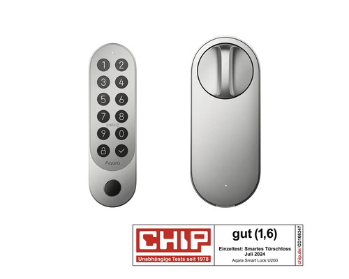 Aqara Smart Lock U200 avec clavier et résultat du test Chip : bien