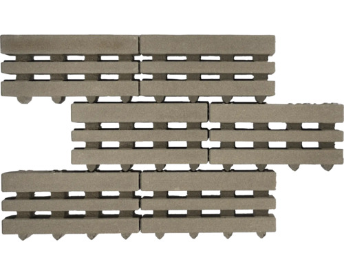 Dalles emboîtables en béton pour l''extérieur
