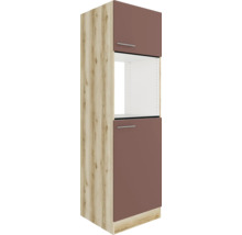 Armoire haute avec étagères et deux portes