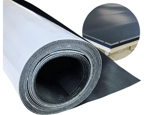 EASYSTICK EPDM autocollant 5 x 1 m Rouleau de film de toiture avec exemple d''application