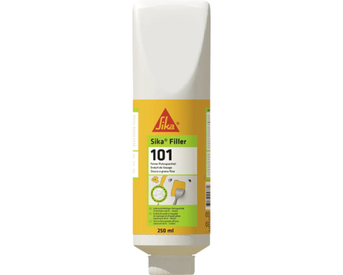 Sika® Filler 101 gebrauchsfertiger Oberflächenspachtel
 weiss 250 ml