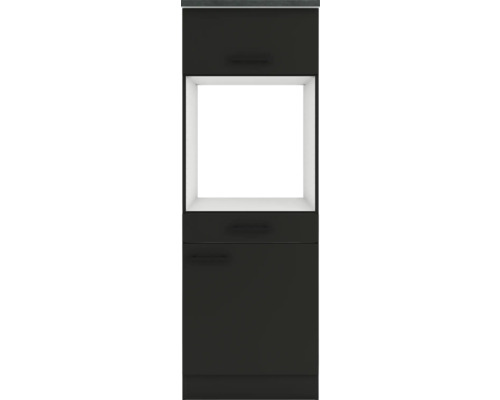 Meuble bas de cuisine avec espace de rangement et compartiment ouvert