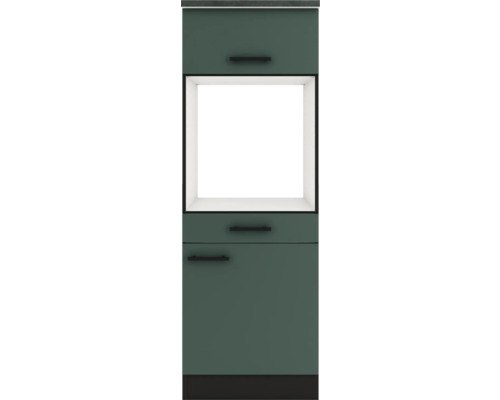 Meuble de cuisine avec tiroirs et compartiment pour appareils intégrés