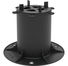 Pied de terrasse réglable en plastique