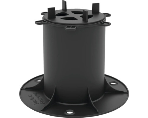 Pied de terrasse réglable en plastique