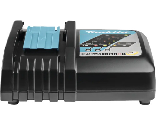 Makita Chargeur DC18RC pour batteries lithium-ion et nickel-métal hydrure