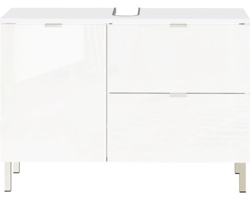Meuble sous-lavabo avec porte et tiroirs pour la salle de bains