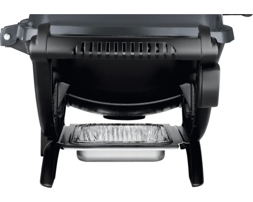 Detailansicht Holzkohlegrill mit herausnehmbarer Ascheschale