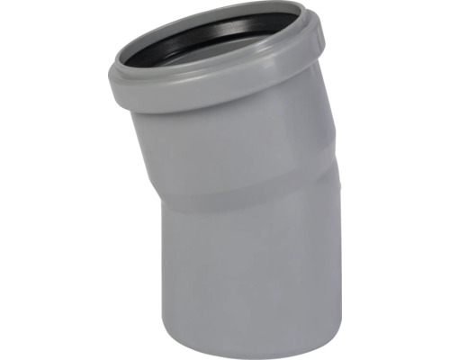 Coude HT DN 75, 15 degrés Coude de tuyau d''évacuation en plastique