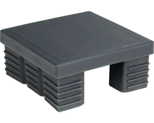 Bouchon d''extrémité pour tubes rectangulaires