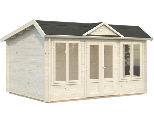 Holz Gartenhaus mit Fenstern und Doppeltür