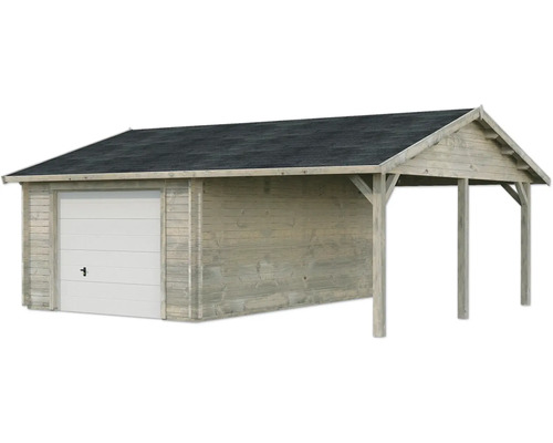 Einzelgarage Palmako Roger 19,0+16,2m² mit Sektionaltor 703 x 619 cm tauchgrundiert grau Einzelgarage Palmako Roger 19,0+16,2m² mit Sektionaltor 703 x 619 cm tauchgrundiert grau