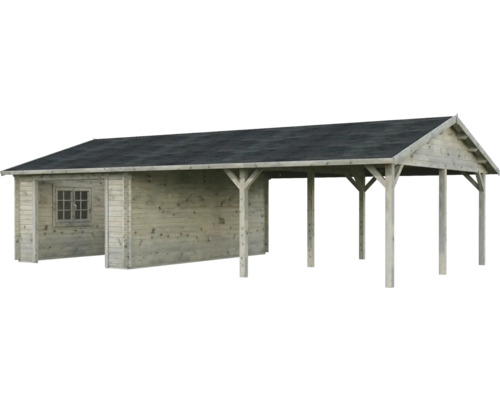 Einzelgarage Palmako Roger 19,0+33,2 m² kit ohne Tor 1006 x 619 cm tauchgrundiert grau Einzelgarage Palmako Roger 19,0+33,2 m² kit ohne Tor 1006 x 619 cm tauchgrundiert grau