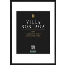 Villa Sostaga Logo in Bilderrahmen
