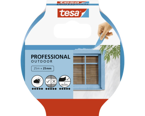 tesa® Profi-Malerband Innen 25 m x 25 mm