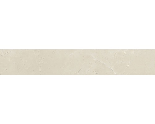 Sockelfliese Living cream poliert beige 10x60 cm