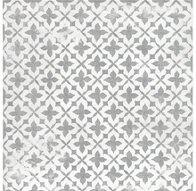 Carreau décoratif à motif floral pour sol et mur
