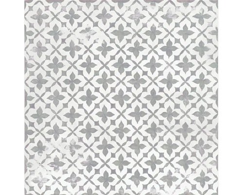 Carreau décoratif à motif floral pour sol et mur