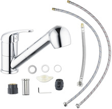 Robinet de cuisine avec douchette et accessoires