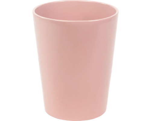 Cache-pot Alma Orchidée Ø 13.5 H 16 cm rose poudré