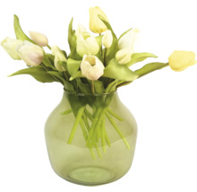 Tulpen in einer Glasvase