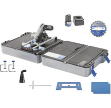 Dremel Sägetisch mit Kreissäge, Akku, Ladegerät und Zubehör
