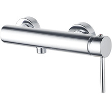 Duscharmatur aus Metall zur Wandmontage