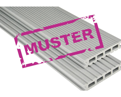 Muster von WPC Terrassendielen