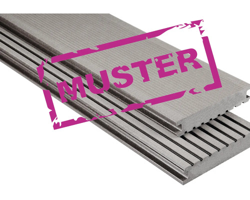 Terrassendielen Muster aus Kunststoff